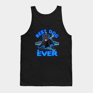 Best Dog Ever Staffordshire Bull Terrier Tee Design this design celebrates the loyal companionship Tank Top